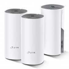 TP-Link Deco DECO E4 IEEE 802.11ac 1.17 Gbit/s Wireless Access Point - 2.40 GHz, 5 GHz - MIMO Technology - 2 x Network (RJ-45) - Desktop - 3 Pack